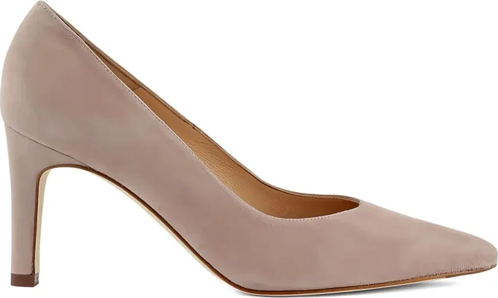 Pointed-Toe Suede Pumps