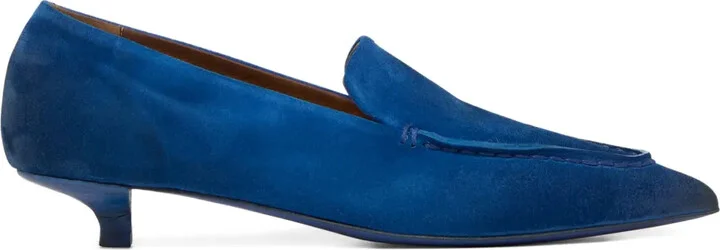 Pointed-Toe Suede Pumps