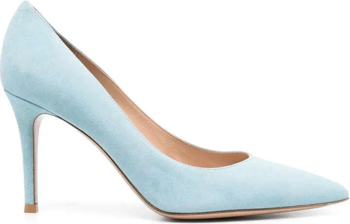 Pointed Toe Suede Pumps