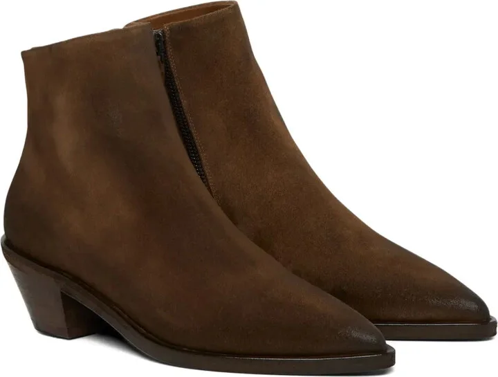 Pointed-Toe Zip Boots - Image 2