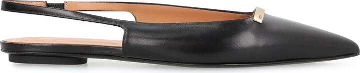 Pointy-toe Slingback Ballet Flats - Image 2