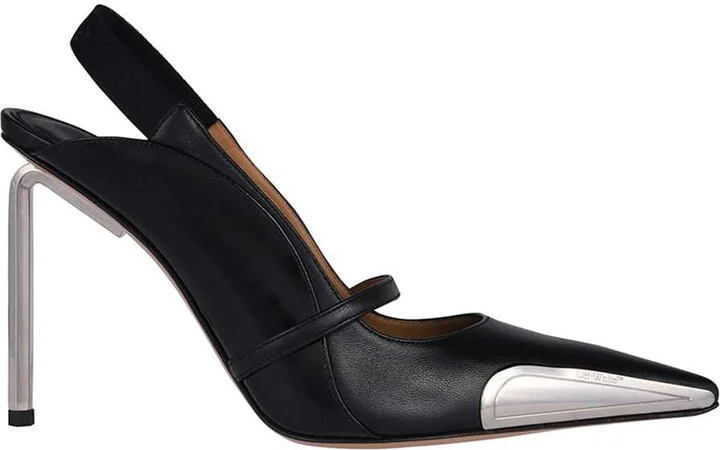 Pointy-toe Slingbacks