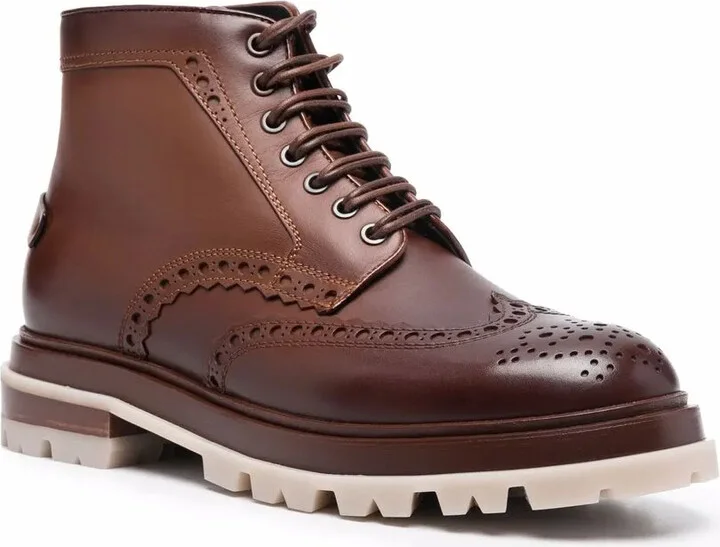 Polacco brogue ankle boots - Image 2