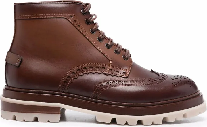 Polacco brogue ankle boots