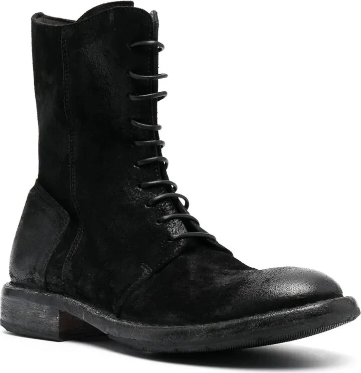Polacco worn-effect leather boots - Image 2
