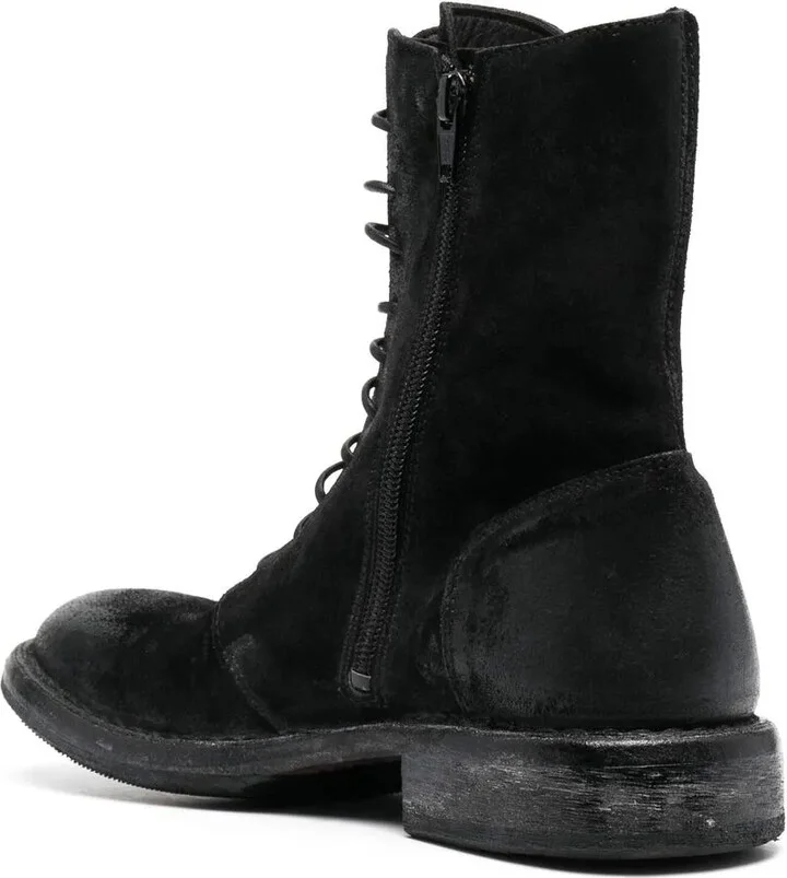 Polacco worn-effect leather boots - Image 3
