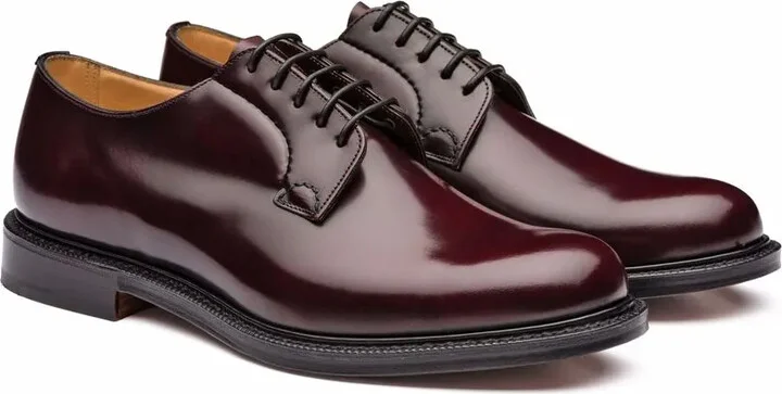 Polished Binder Derby shoes - Image 2