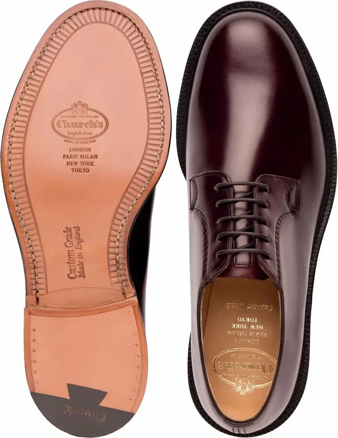 Polished Binder Derby shoes - Image 3