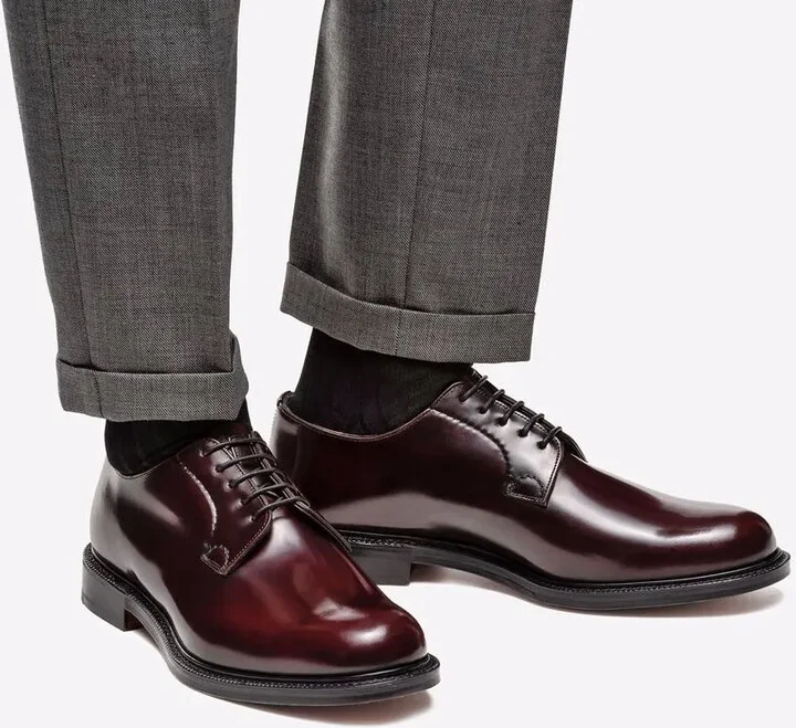 Polished Binder Derby shoes - Image 4