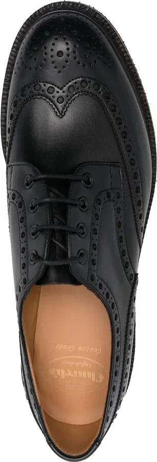 Polished Calf Leather Brogues - Image 4