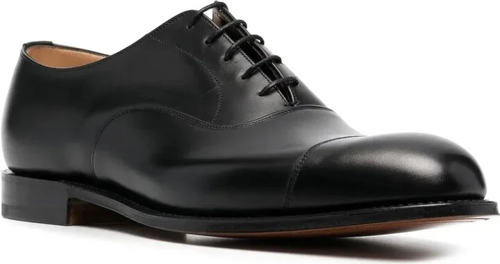 Polished-Finish Derby Shoes - Image 2