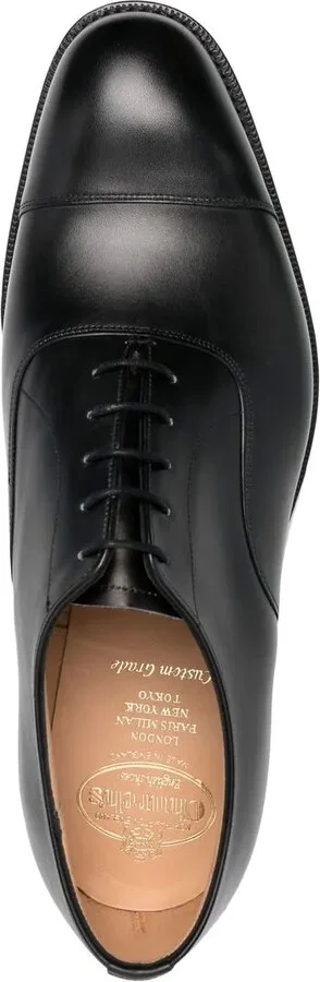 Polished-Finish Derby Shoes - Image 4