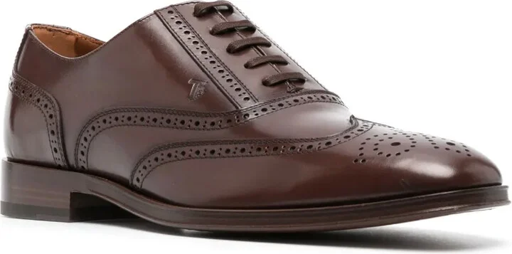 Polished Leather Brogues - Image 2