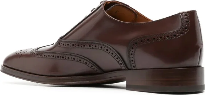 Polished Leather Brogues - Image 3