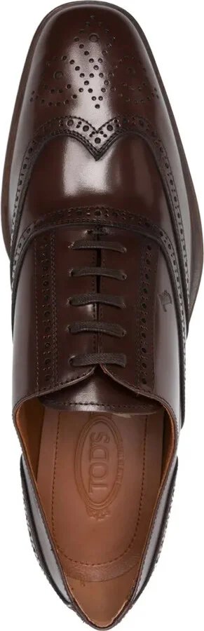 Polished Leather Brogues - Image 4