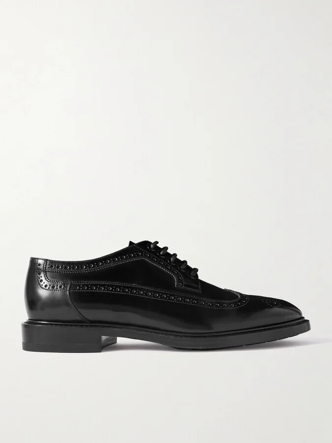 Polished-Leather Brogues