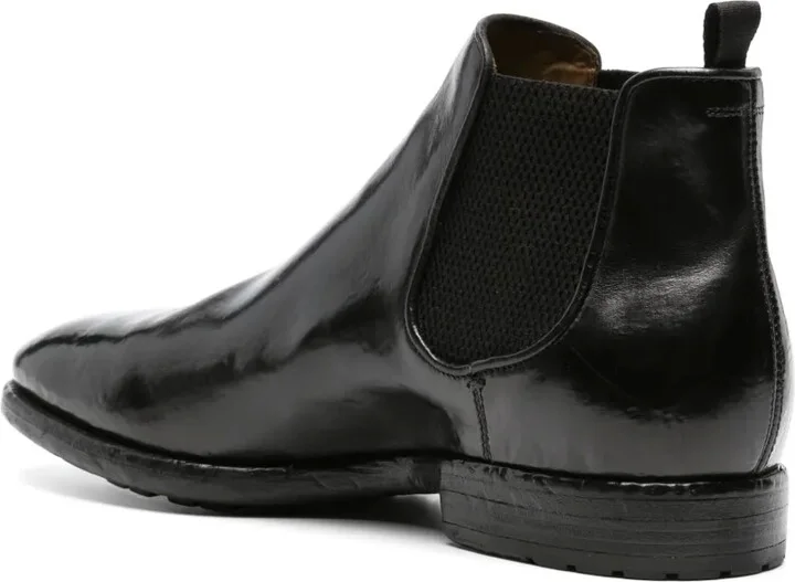 polished leather Chelsea boots - Image 3