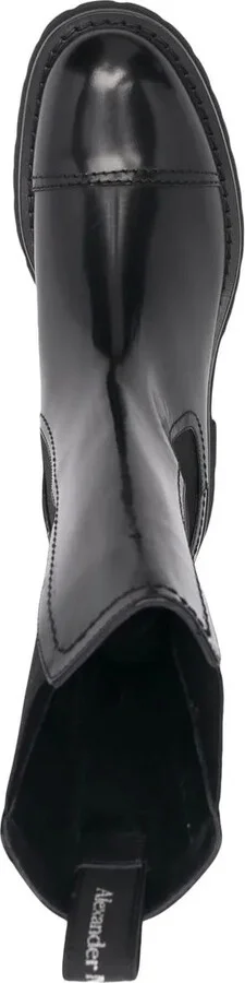 polished leather Chelsea boots - Image 4