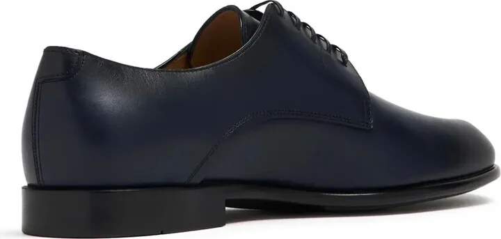Polished Leather Derby Shoes - Image 3
