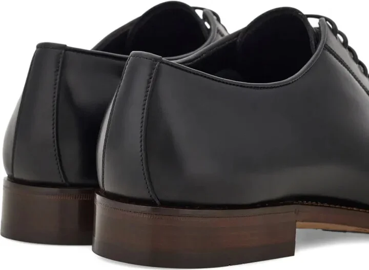 Polished Leather Derby Shoes - Image 3