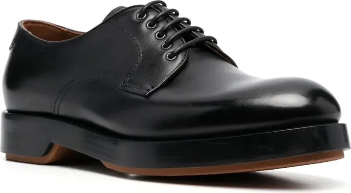 polished-leather Derby shoes - Image 2