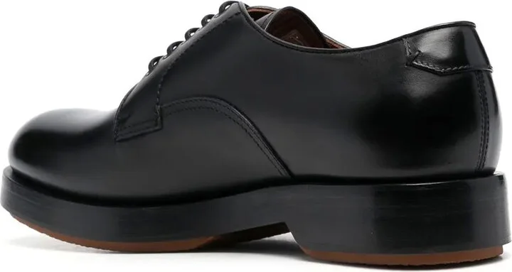 polished-leather Derby shoes - Image 3