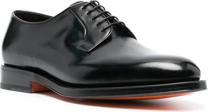 polished-leather Derby shoes - Image 2