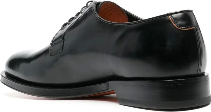 polished-leather Derby shoes - Image 3