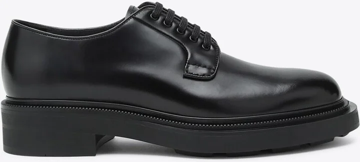 Polished Leather Derby Shoes