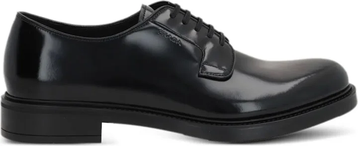 Polished Leather Derby Shoes