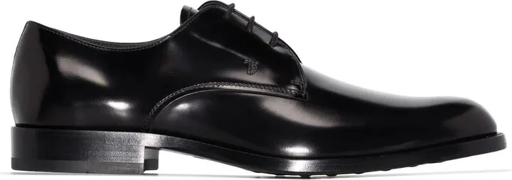 Polished Leather Derby Shoes