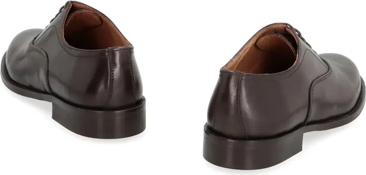 Polished Leather Lace-Up Shoes - Image 3