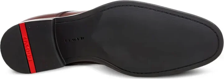 Polished Leather Lace-Up Shoes - Image 4