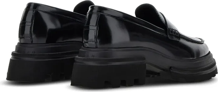 Polished Leather Loafers - Image 3