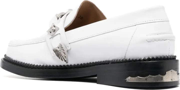 Polished Leather Loafers - Image 3