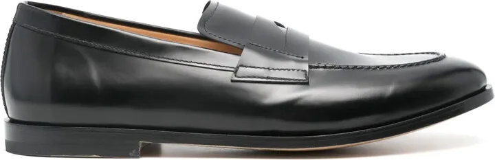 Polished Leather Loafers
