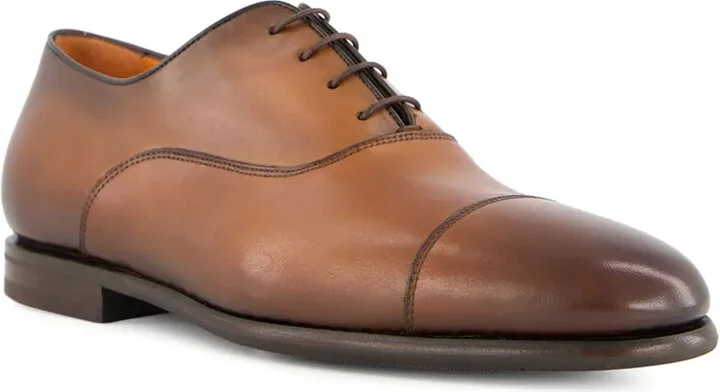 polished-leather Oxford shoes - Image 2