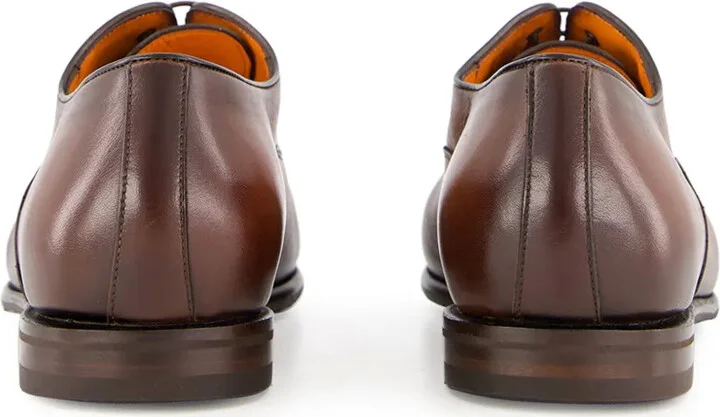 polished-leather Oxford shoes - Image 3