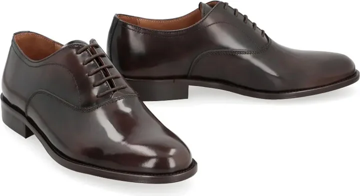 polished leather Oxford shoes - Image 2