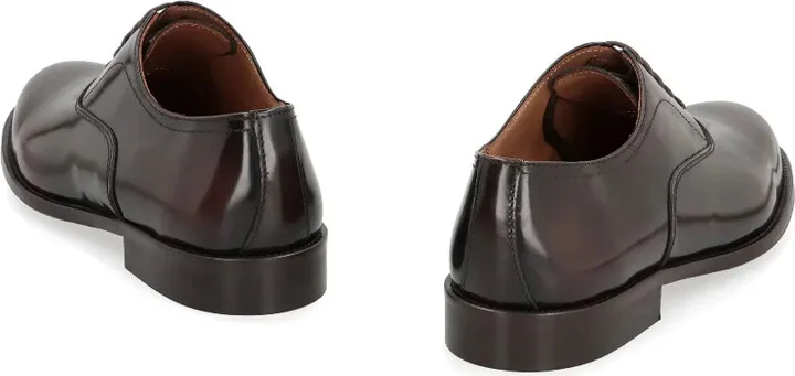 polished leather Oxford shoes - Image 3