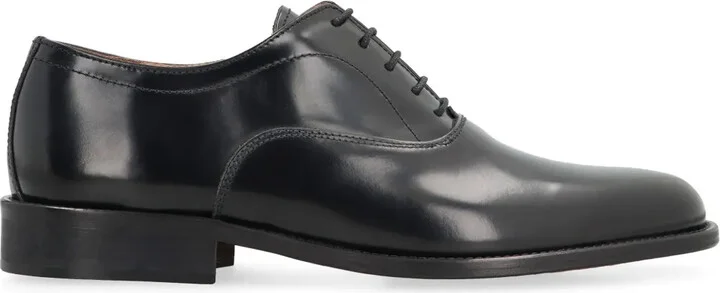 polished leather Oxford shoes