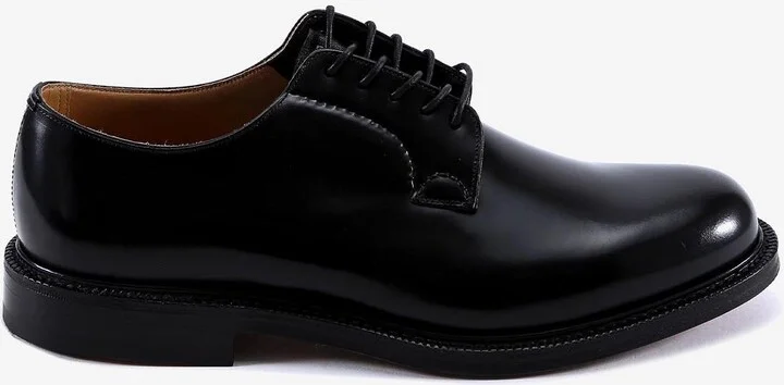 Polished Leather Oxford Shoes