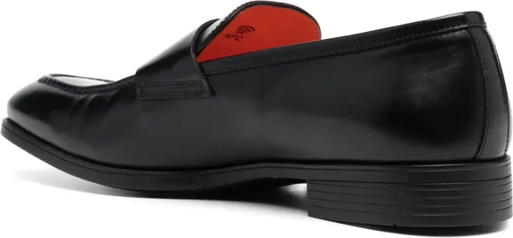 Polished Leather Penny Loafers - Image 3