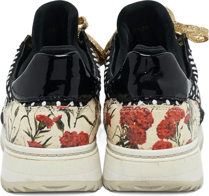 Polka-Dot Floral Sneakers - Image 3