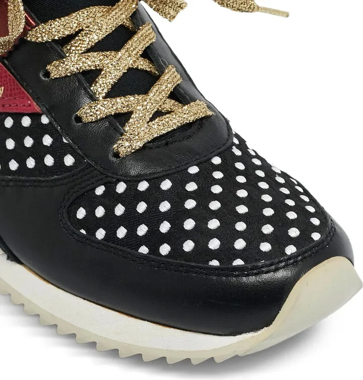 Polka-Dot Floral Sneakers - Image 5