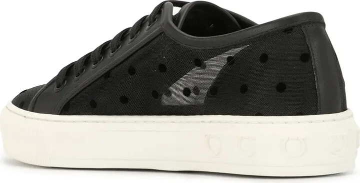 Polka Dot Low-Top Sneakers - Image 3