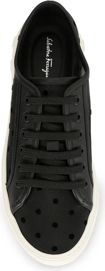 Polka Dot Low-Top Sneakers - Image 4