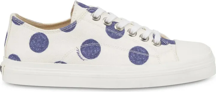 Polka Dot-Print Sneakers