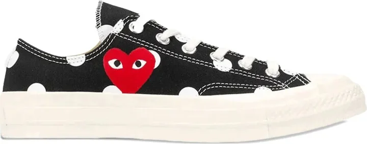 Polka Dot Red Heart sneakers