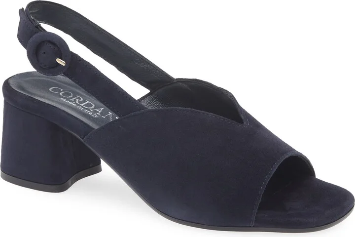 Navy Suede
